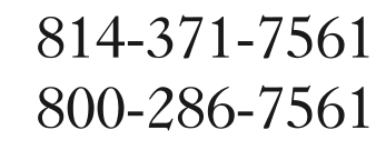 814-371-7561 800-286-7561